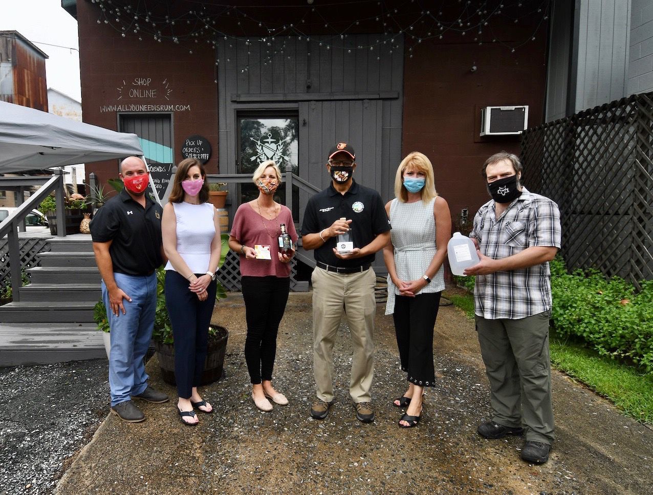 Rutherford visits St. Michaels businesses